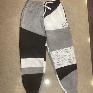 These sweats are a part of the social tourist line at Hollister.